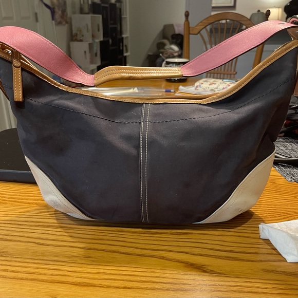 Vintage Coach Soho Hobo Shoulder Bag - Picture 2 of 12